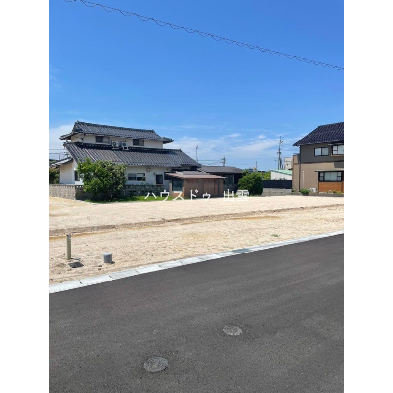 施工前現況写真です。新規大型分譲地内の一画です。 4462914